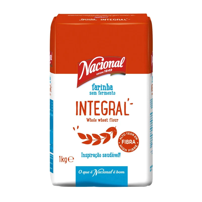 Nacional Wholemeal Wheat Flour 1kg