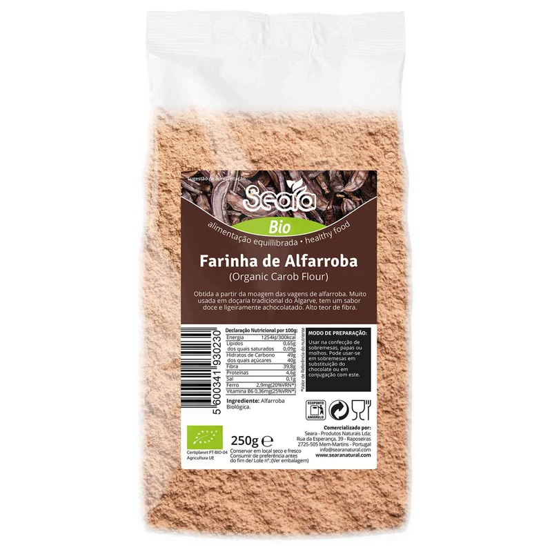 Seara Organic Carob Flour 250g