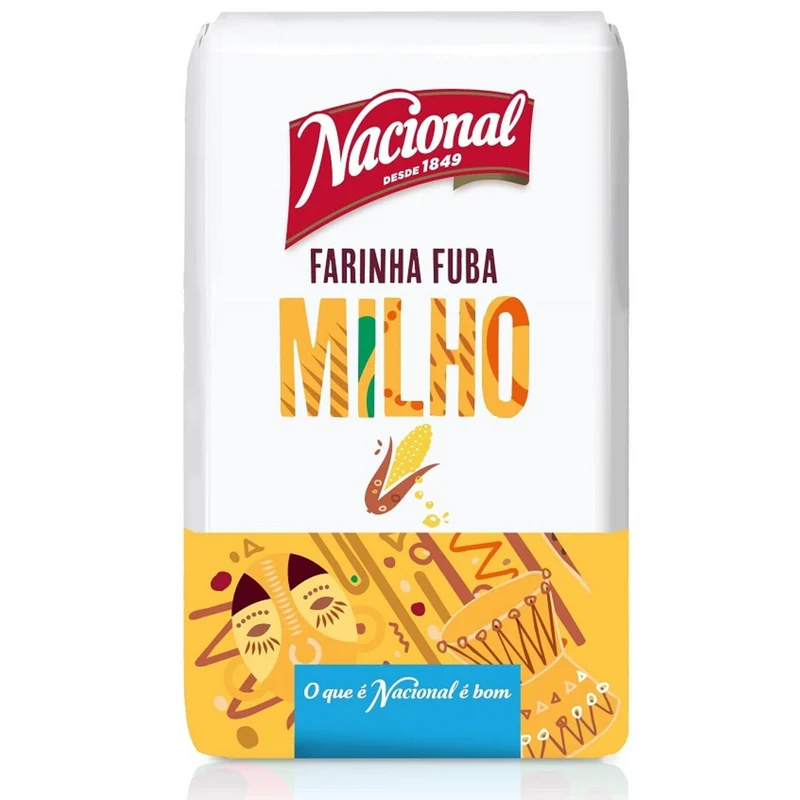 Nacional Yellow Cornmeal Fubá 1kg