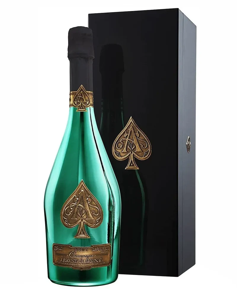 Armand de Brignac Green Ltd Edition Champagne With Gift Box, 75 cl