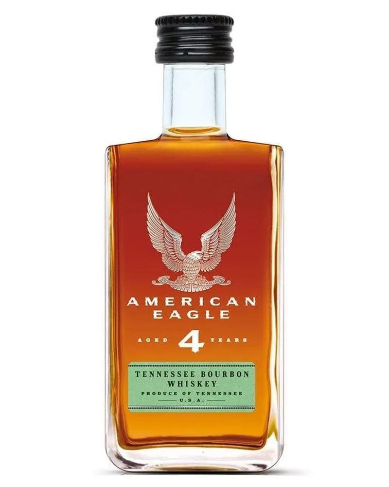 American Eagle 4 Year Old Tennessee Bourbon Whiskey, 5 cl