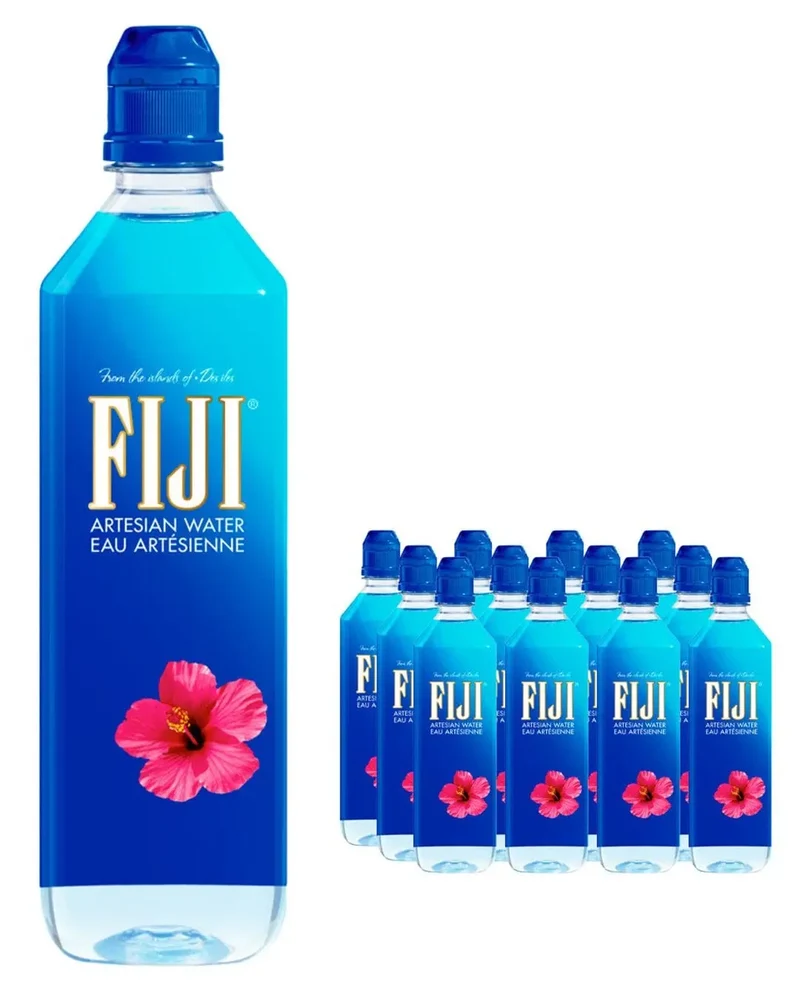 FIJI Natural Artisanal Mineral Water Multipack, 12 x 700 ml
