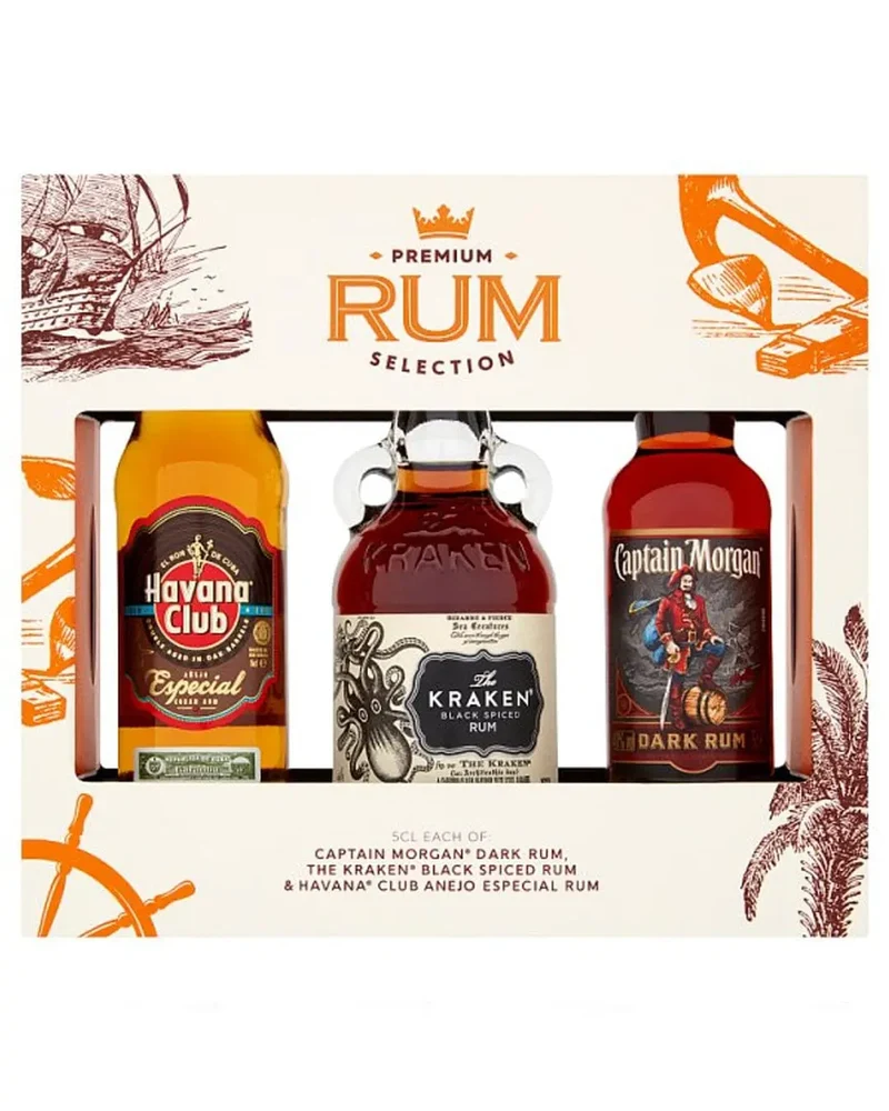 Rum Trio Selection, 5 cl