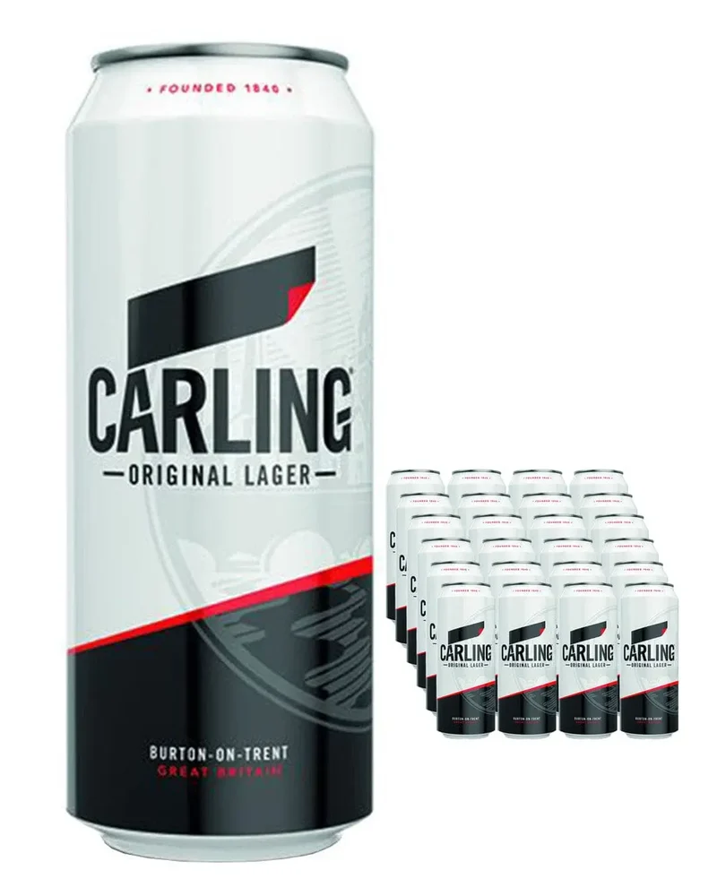 Carling Original Lager Multipack, 24 x 500 ml