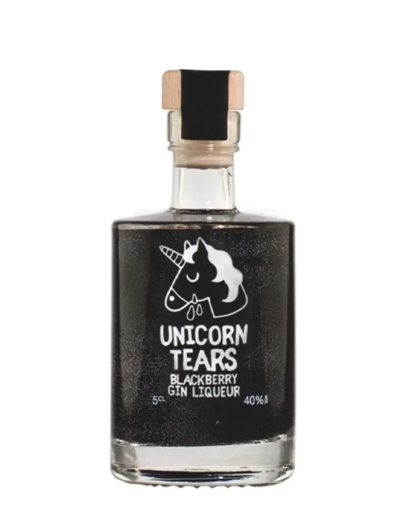Unicorn Tears Blackberry Gin Liqueur Miniature, 5 cl