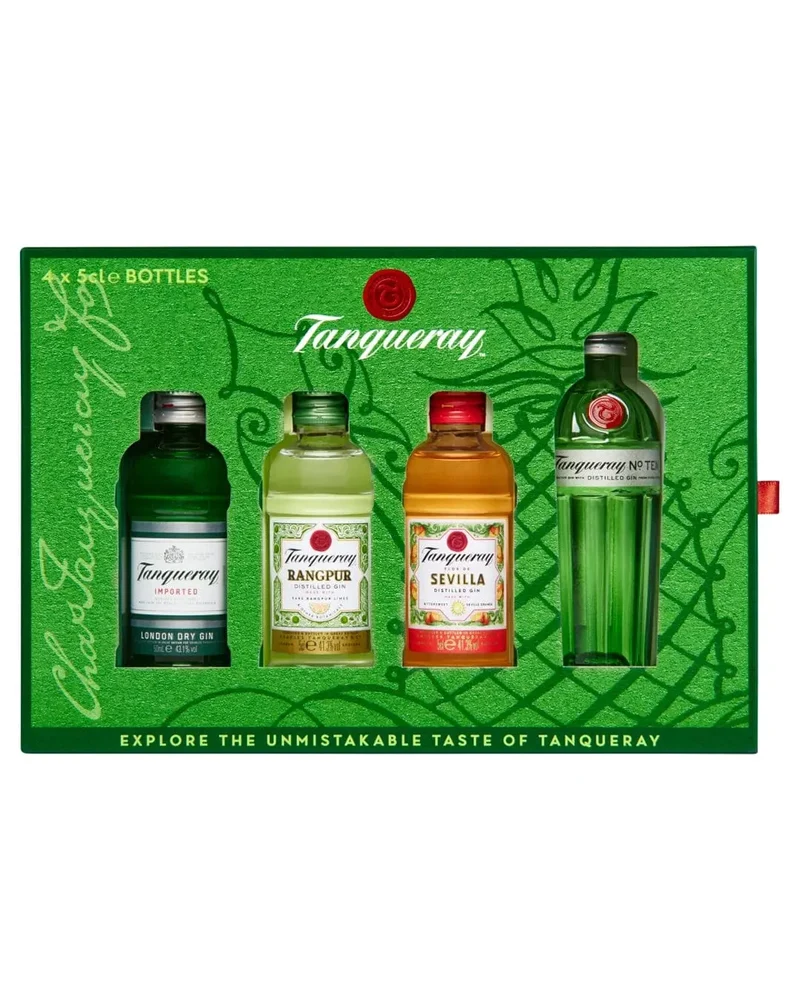 Tanqueray Gin Exploration Pack 4 x 5 cl