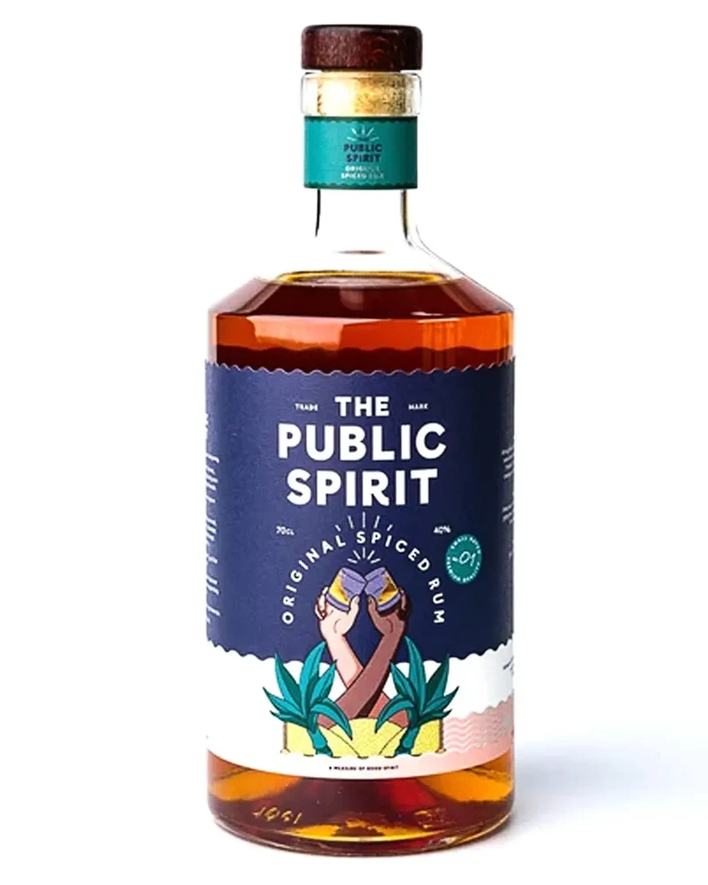 The Public Spirit Original Spiced Rum, 70 cl