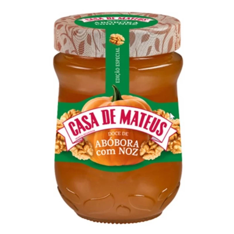 Casa de Mateus Pumpkin and Walnut Jam 345g