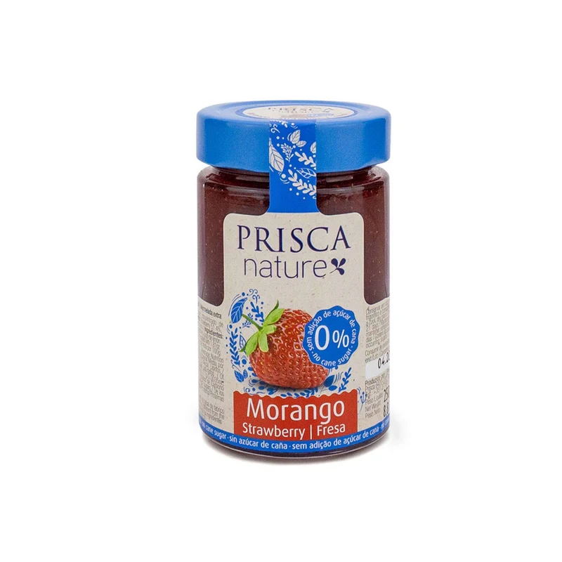 Prisca Strawberry Fruit Spread No Added Sugar 250g