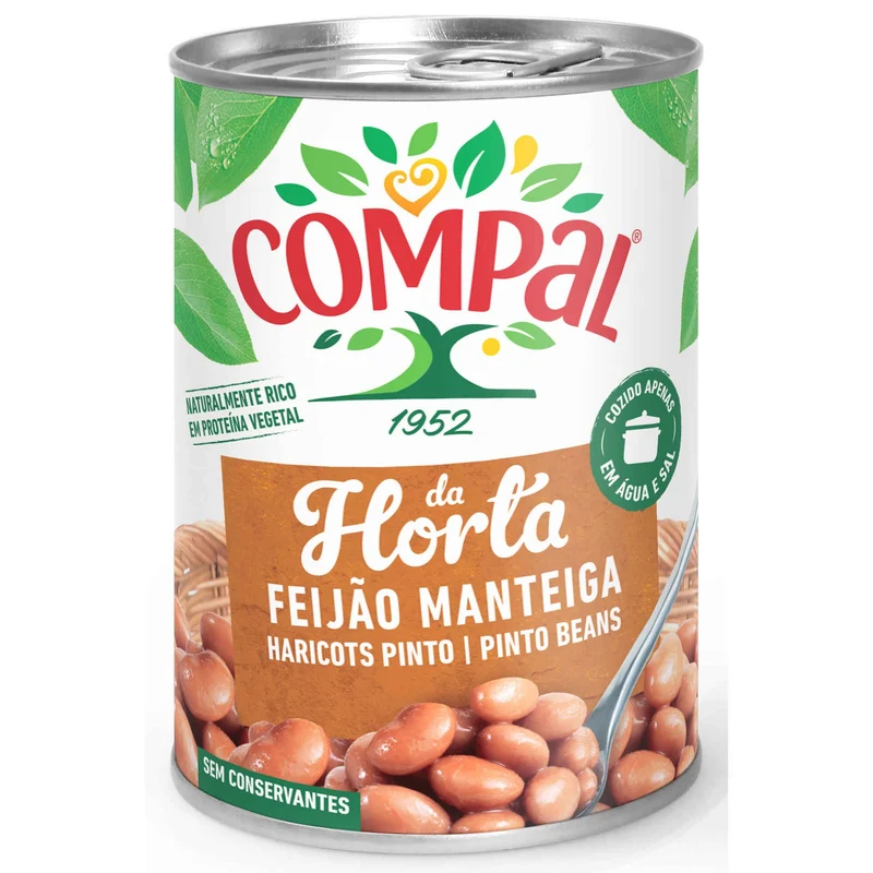 Compal da Horta Cooked Butter Beans 410g