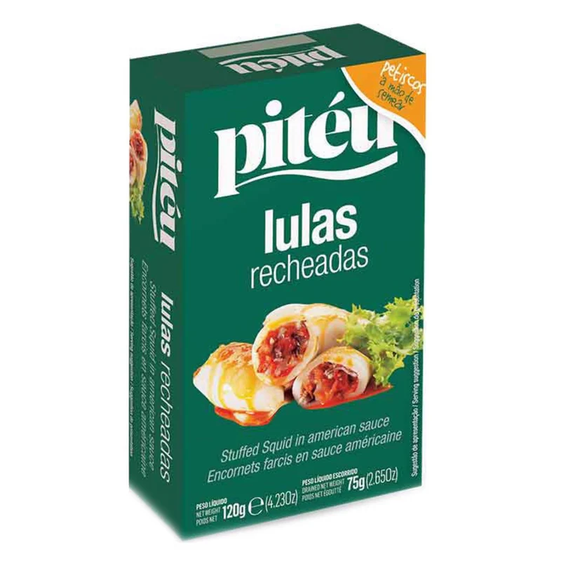 Pitéu Stuffed Squid 115g