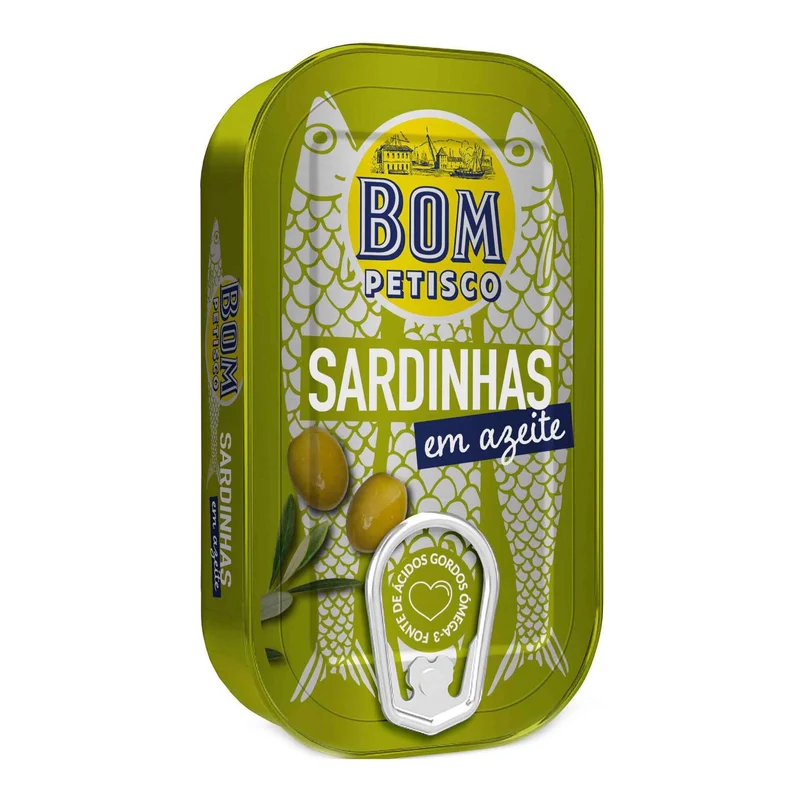 Bom Petisco Sardines in Olive Oil 120g