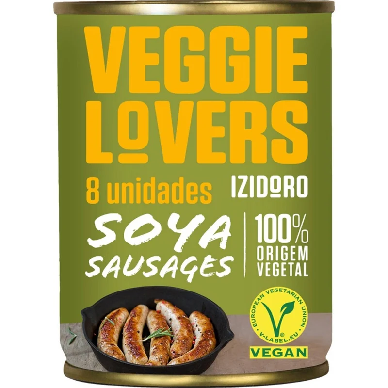 Izidoro Veggie Lovers Soya Sausages 8 Pack 360g