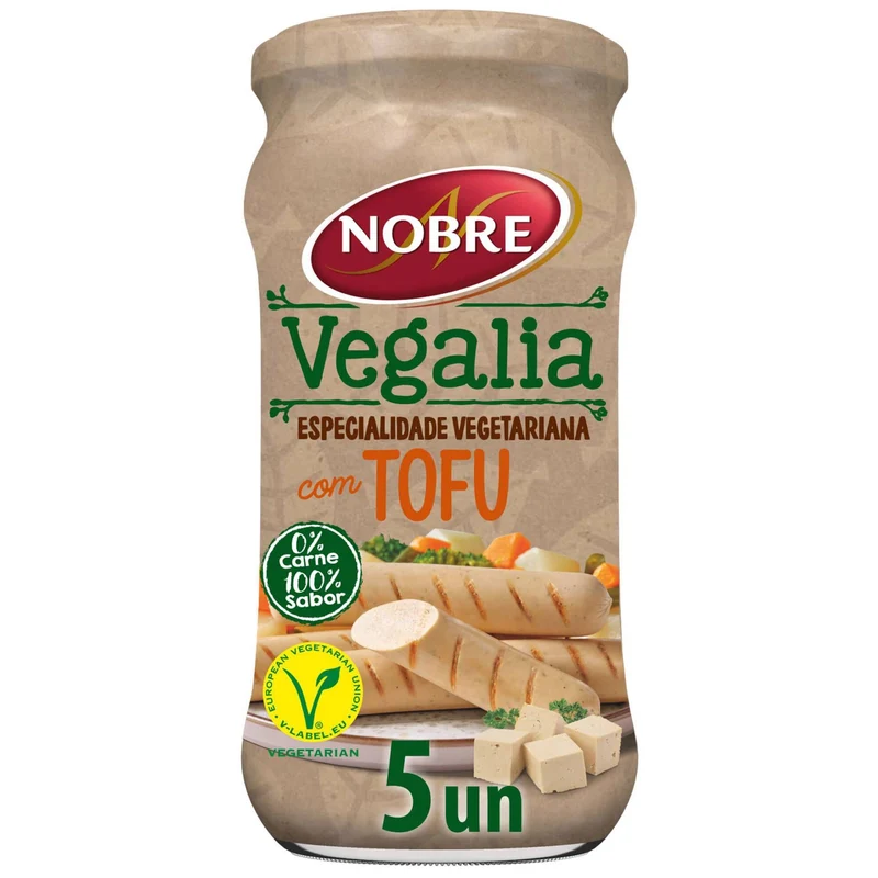Nobre Vegalia Vegetarian Tofu Speciality in Jar 5 Pack 385g
