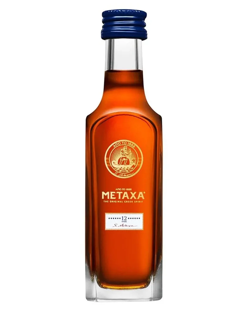Metaxa 12 Star Brandy Miniature, 5 cl