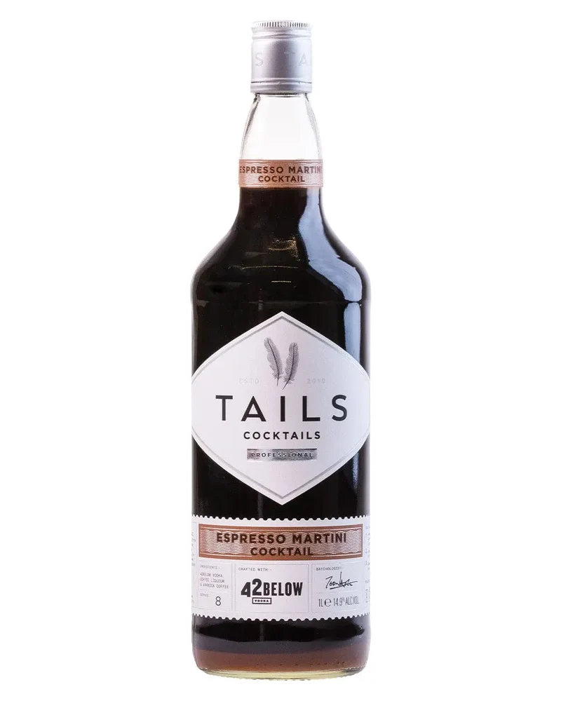 Tails Espresso Martini Premixed Cocktail, 1 L