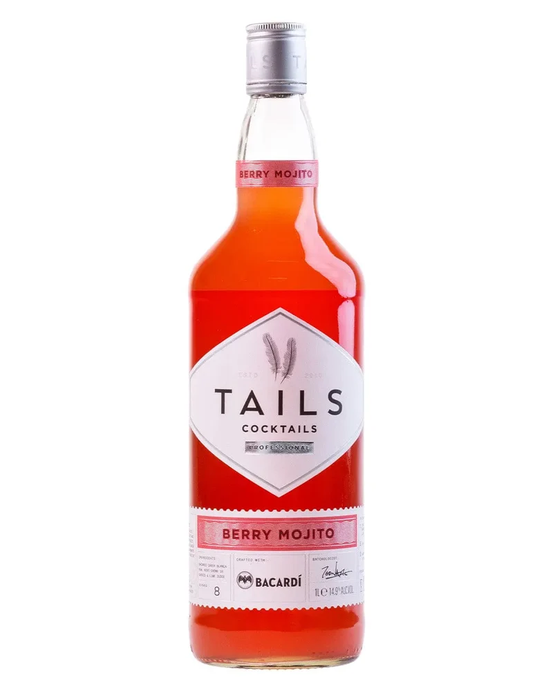 Tails Berry Mojito Premixed Cocktail, 1 L