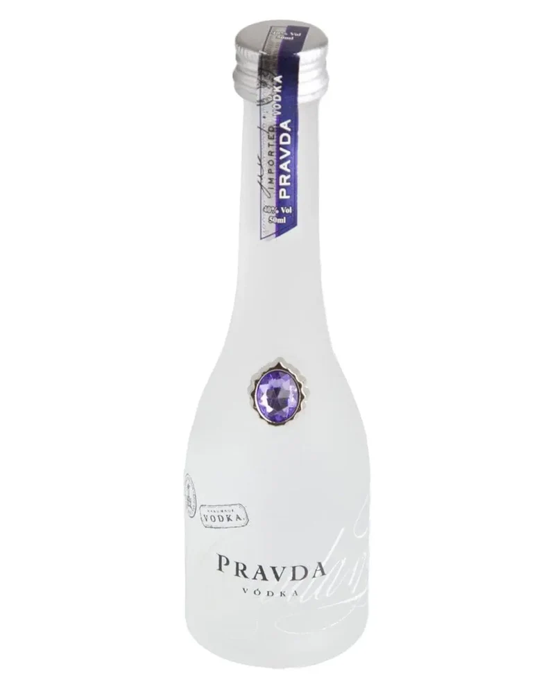 Pravda Ultra Premium Polish Vodka Miniature, 5 cl