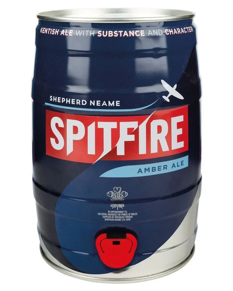 Spitfire Amber Ale Beer Mini Keg, 5 L