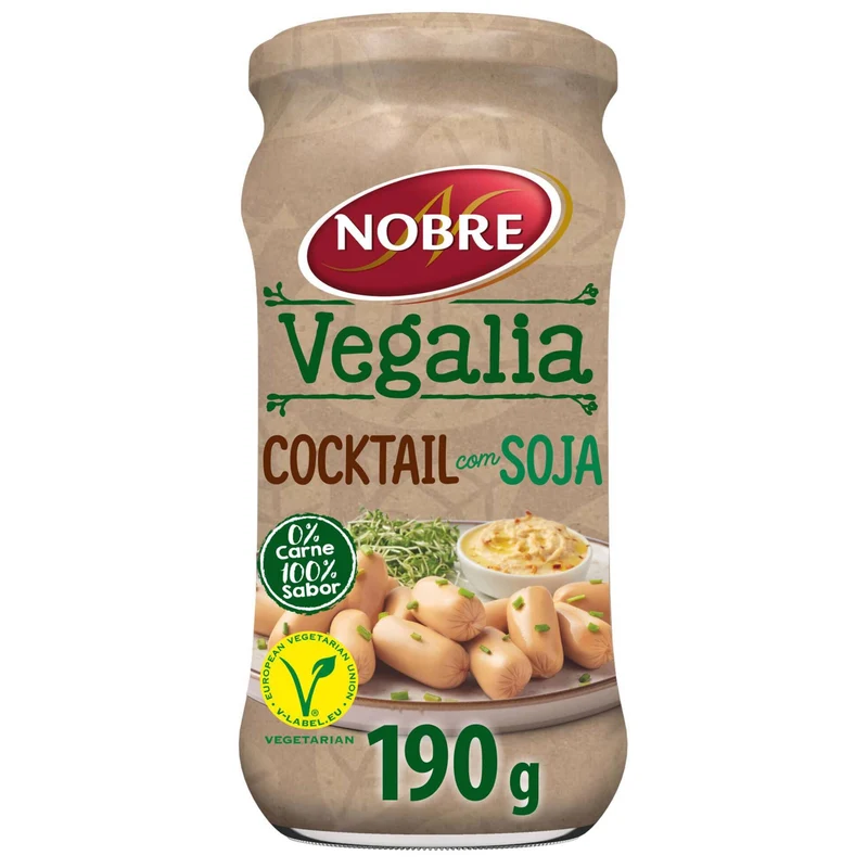 Nobre Vegalia Soya Cocktail Sausages 360g