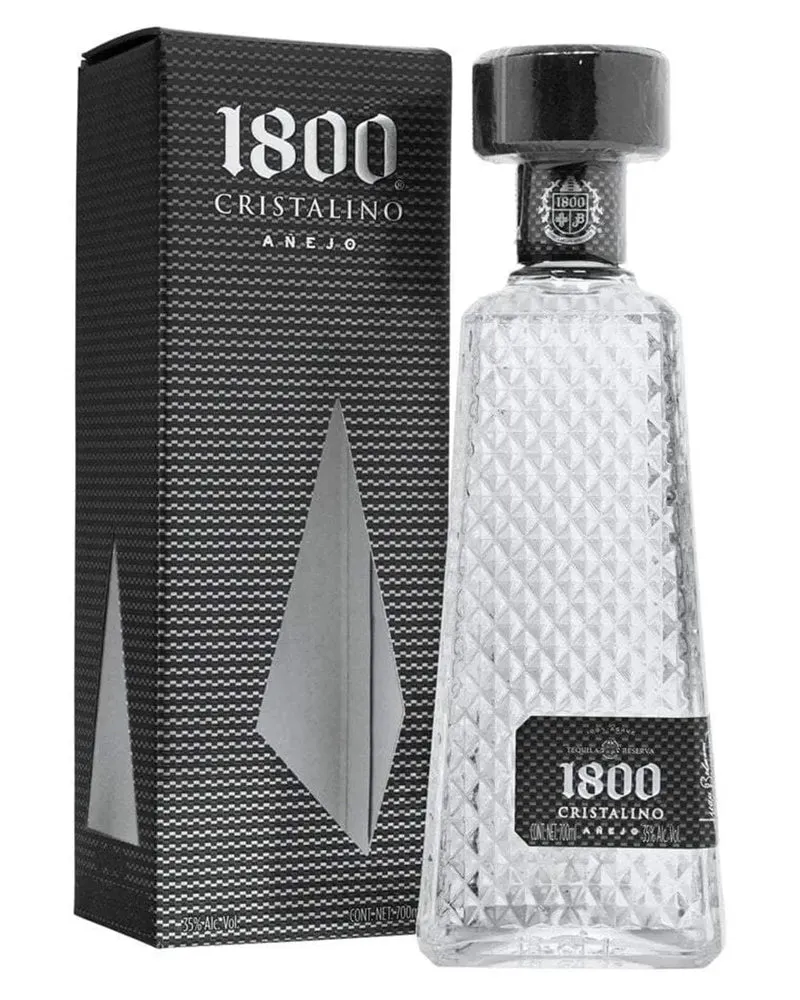 1800 Cristalino Anejo Tequila, 70 cl
