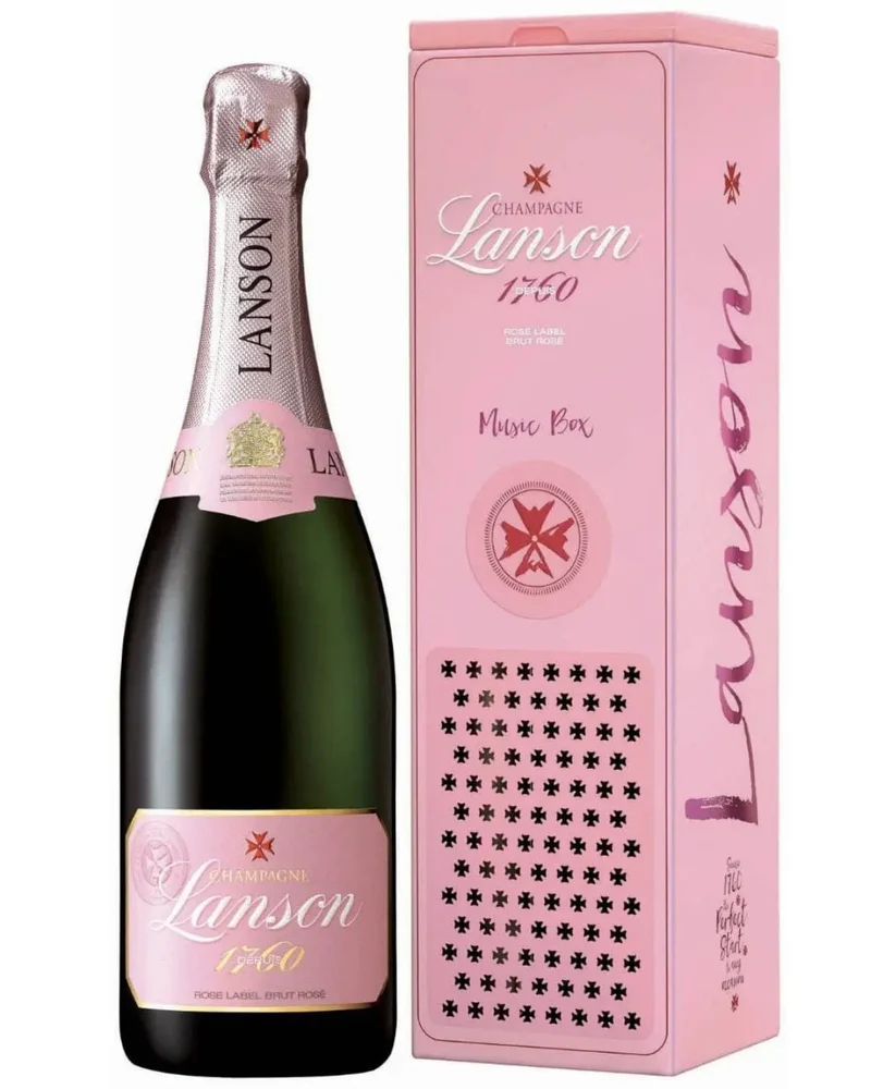 Lanson Rosé Music Box, 75 cl