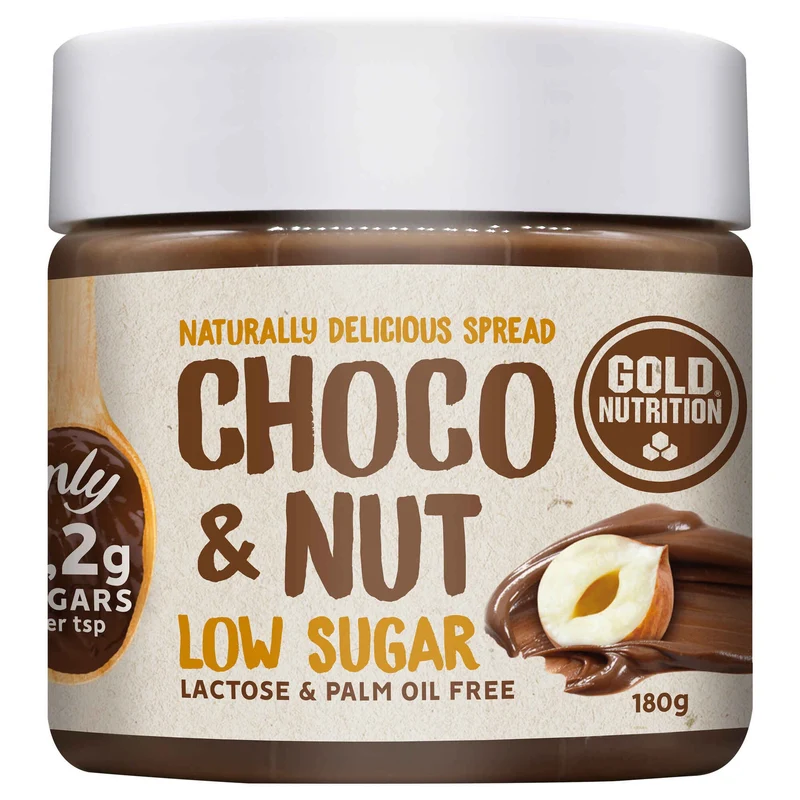 Gold Nutrition Choco & Nut Chocolate and Hazelnut Spread 180g