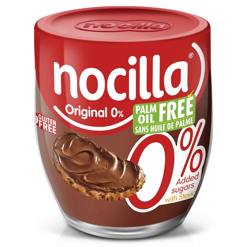 Nocilla 0% Added Sugars Cocoa and Hazelnut Spread 180g