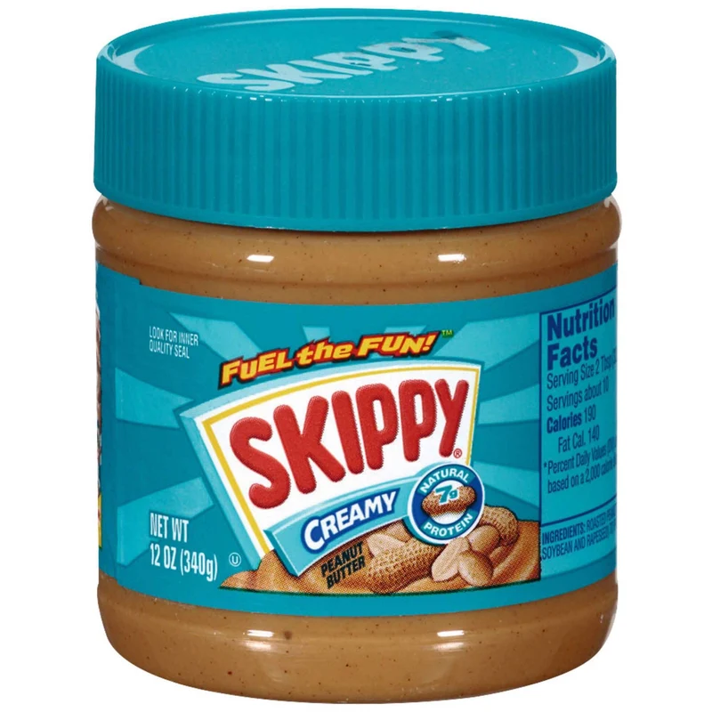 Skippy Creamy Peanut Butter 340g