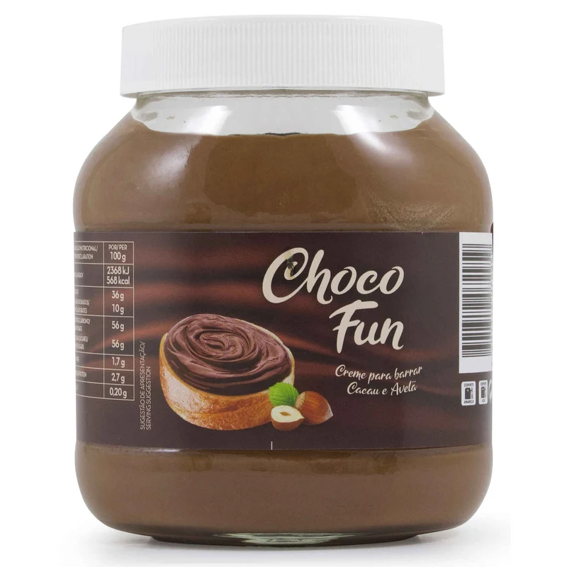 Choco Fun Cocoa and Hazelnut Spread 750g