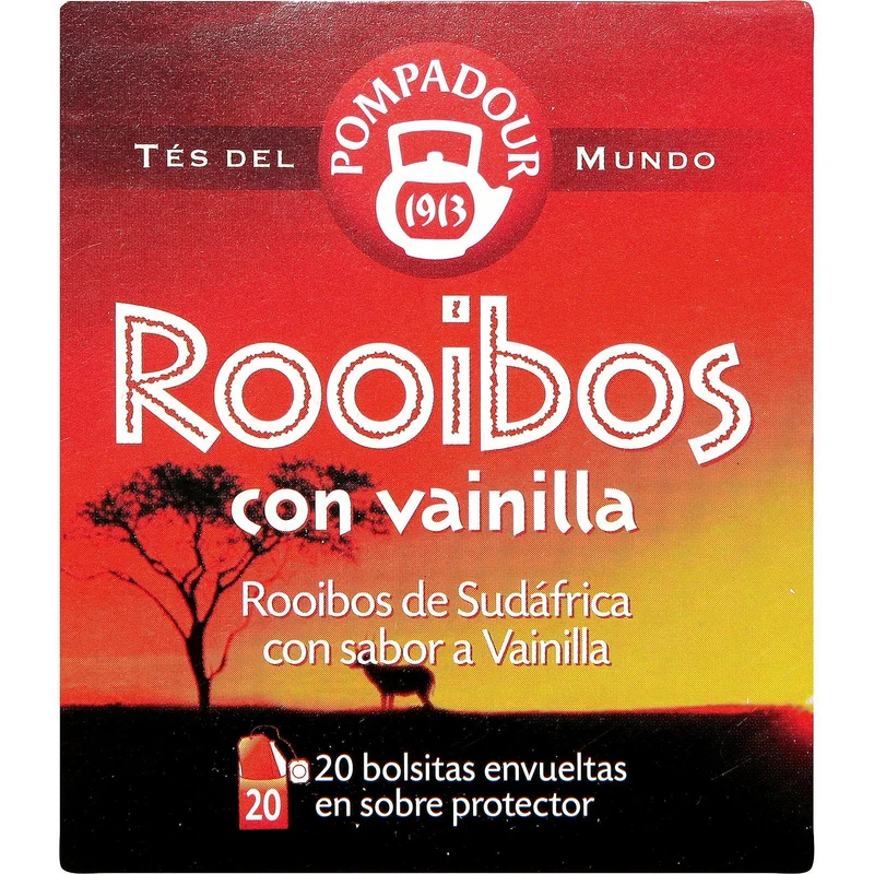 Pompadour Rooibos with Vanilla 20 Tea Bags