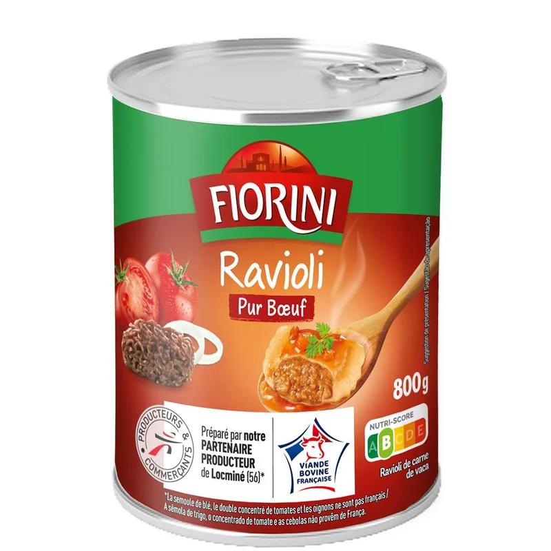Fiorini Beef Ravioli in Tomato Sauce 800g