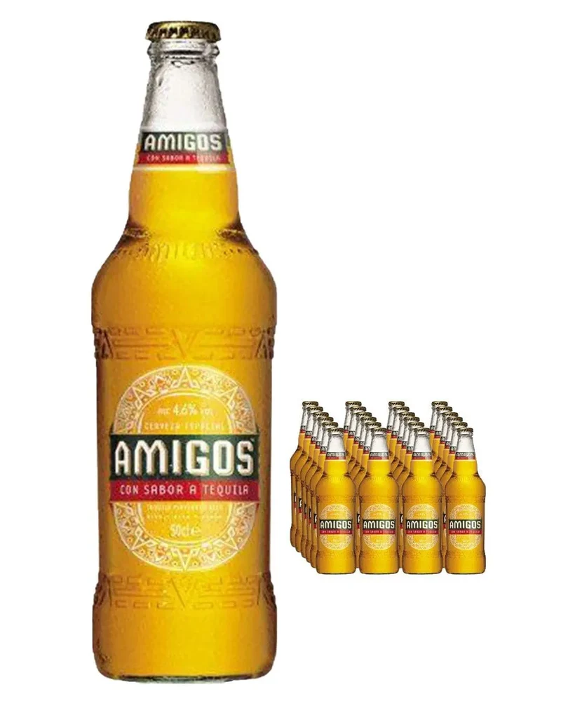 Amigos Tequila Beer Bottle Multipack, 24 x 330 ml