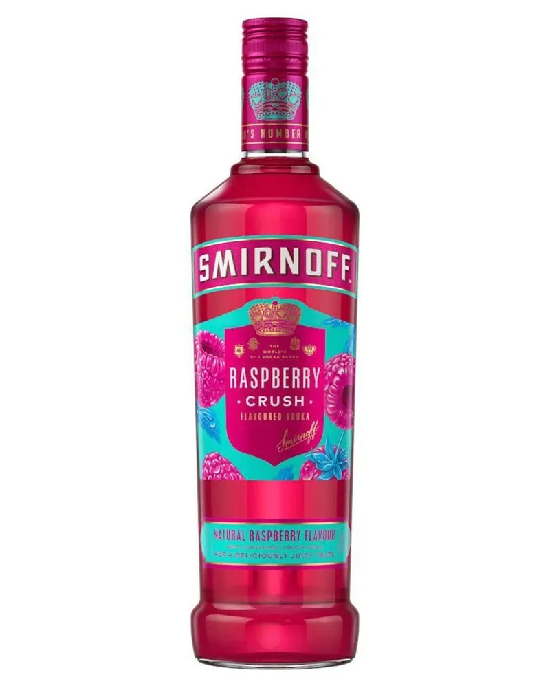 Smirnoff Raspberry Crush Vodka, 70 cl