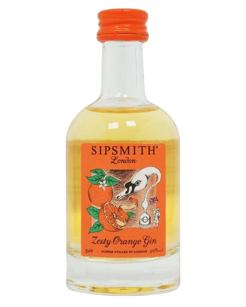 Sipsmith Zesty Orange Gin Miniature, 5 cl