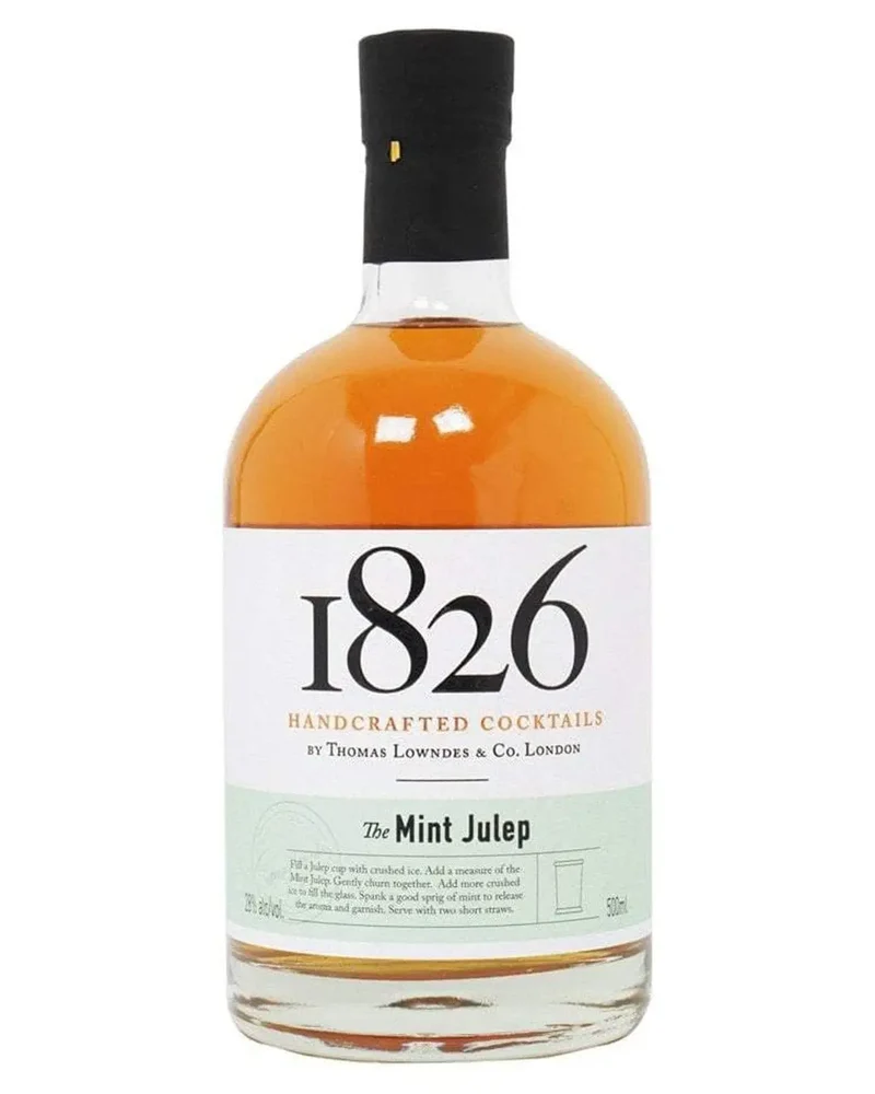 1826 Maker's Mark Mint Julep Handcrafted Premixed Cocktail, 50 cl