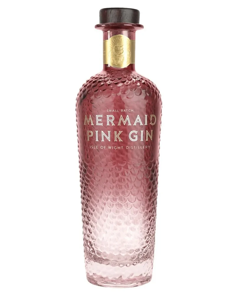 Isle of Wight Distillery Mermaid Pink Gin, 70 cl