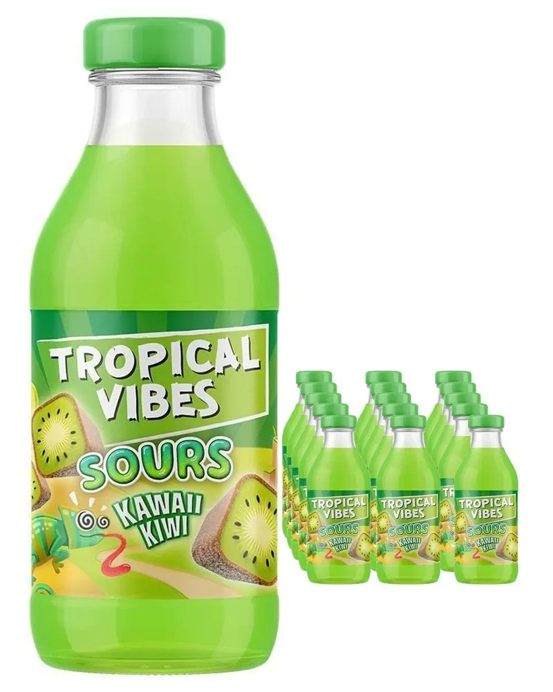 Tropical Vibes Kawaii Kiwi Multipack, 15 x 300 ml