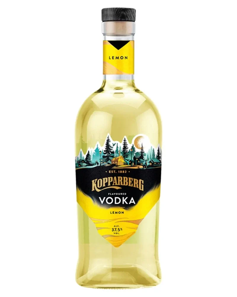 Kopparberg Lemon Premium Vodka, 70 cl