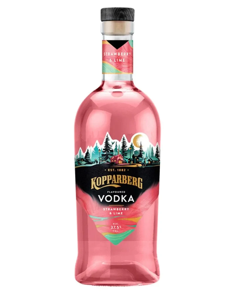 Kopparberg Strawberry & Lime Premium Vodka, 70 cl