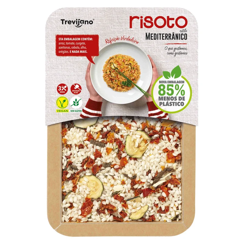 Trevijano Mediterranean Risotto No Added Salt 280g