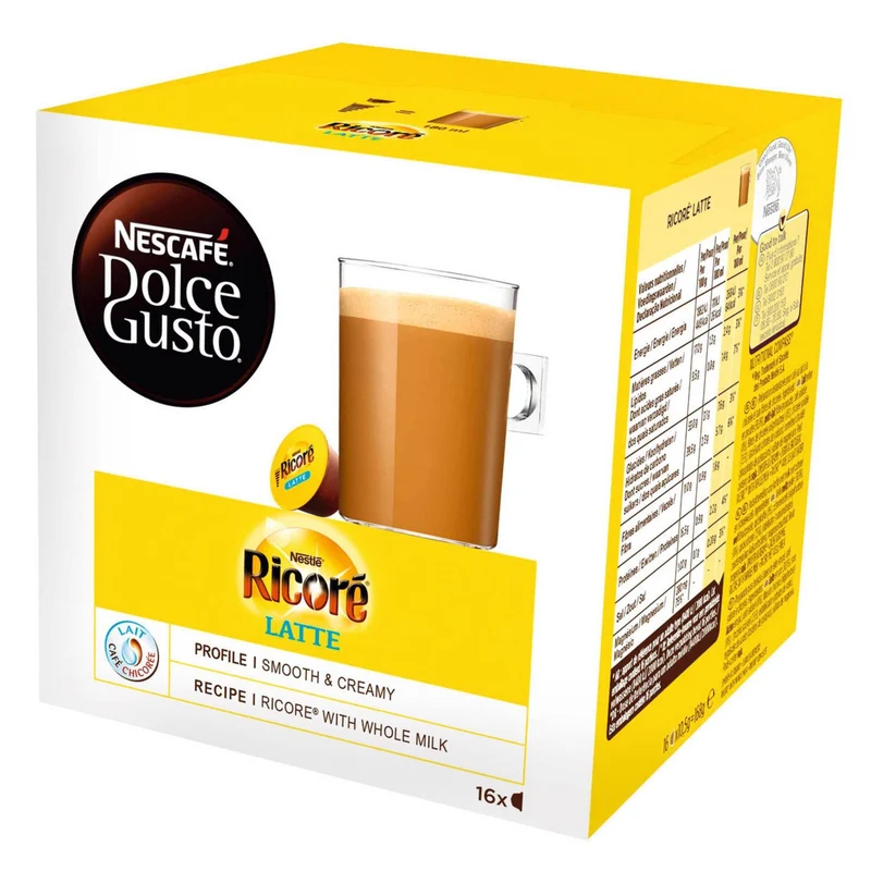 Nescafé Dolce Gusto Ricoré Latte 16 Capsules