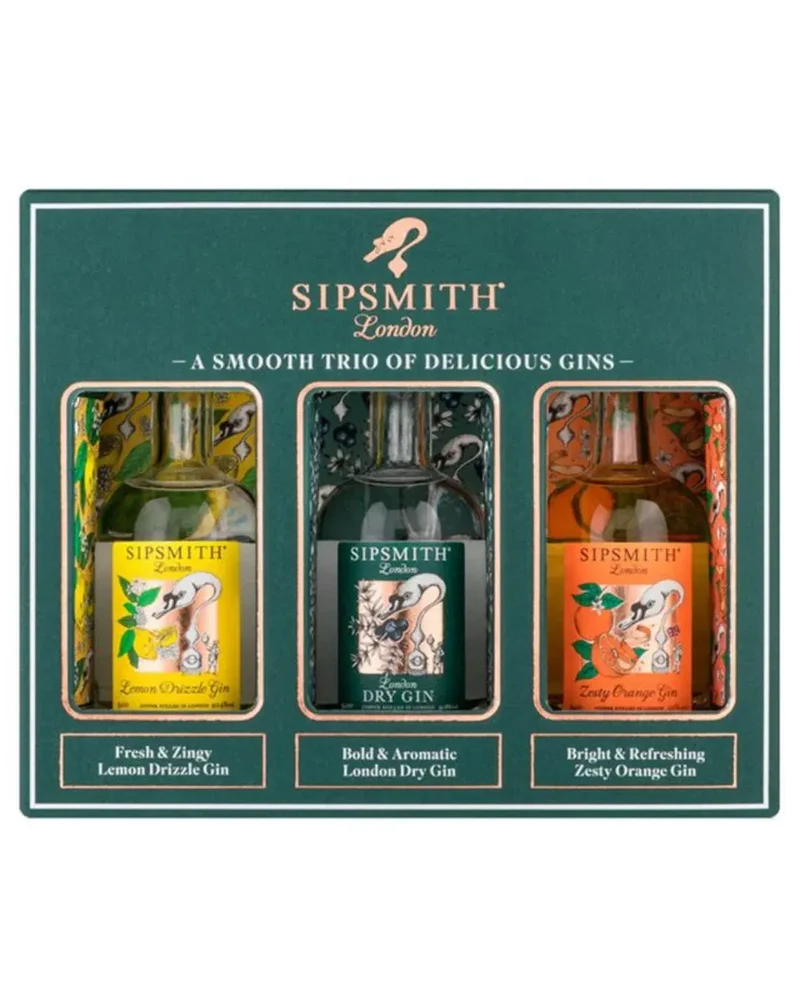 Sipsmith Distillery Gift Pack, 3 x 5 cl