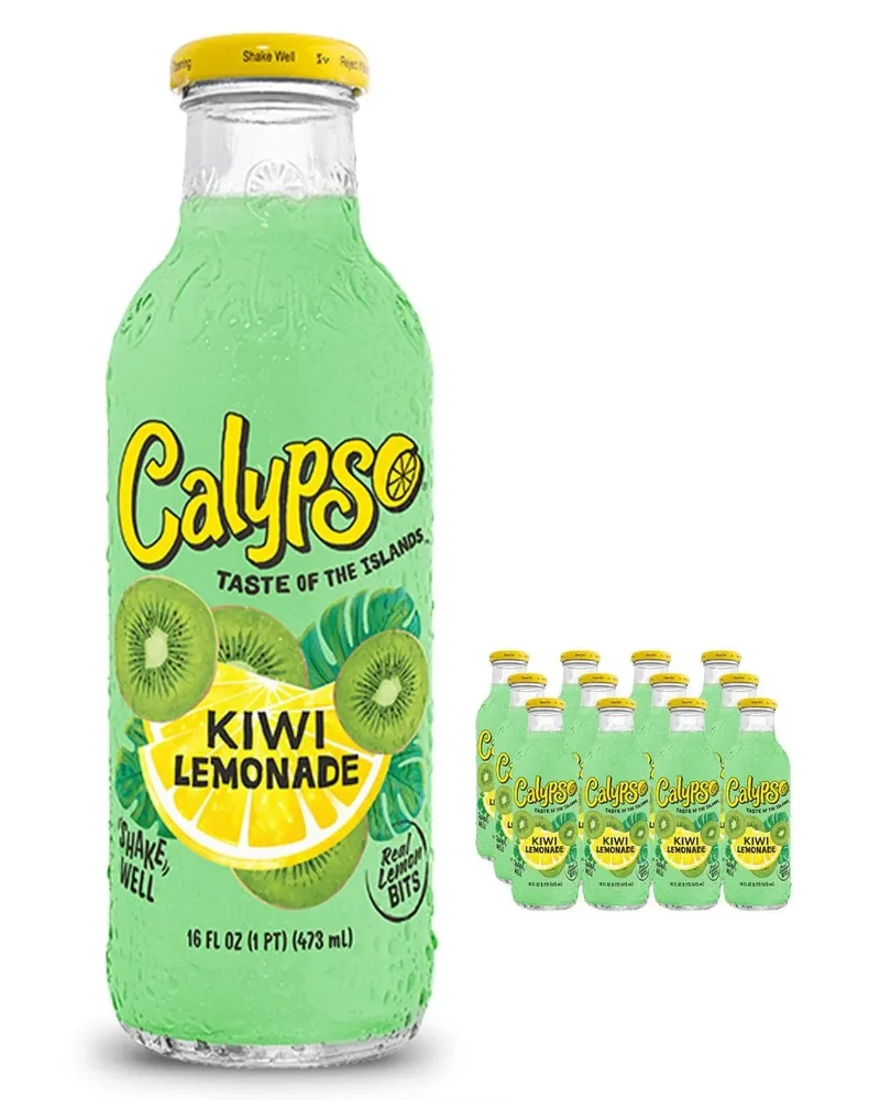 Calypso Kiwi Lemonade Multipack, 12 x 591 ml