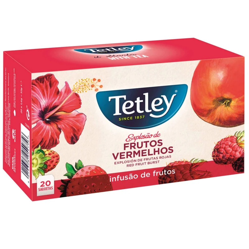 Tetley Red Berry Fruit Infusion 20 Tea Bags
