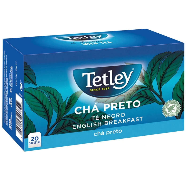 Tetley Black Tea 20 Tea Bags