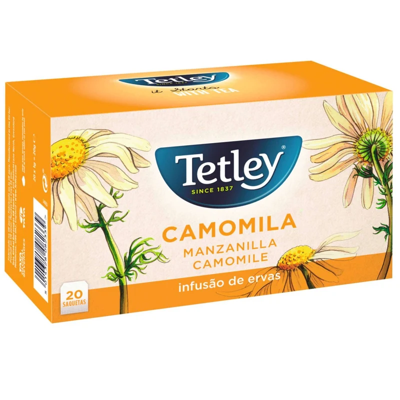 Tetley Chamomile Infusion 20 Tea Bags
