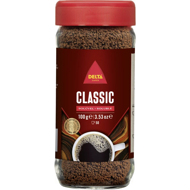 Delta Classic Instant Coffee 100g