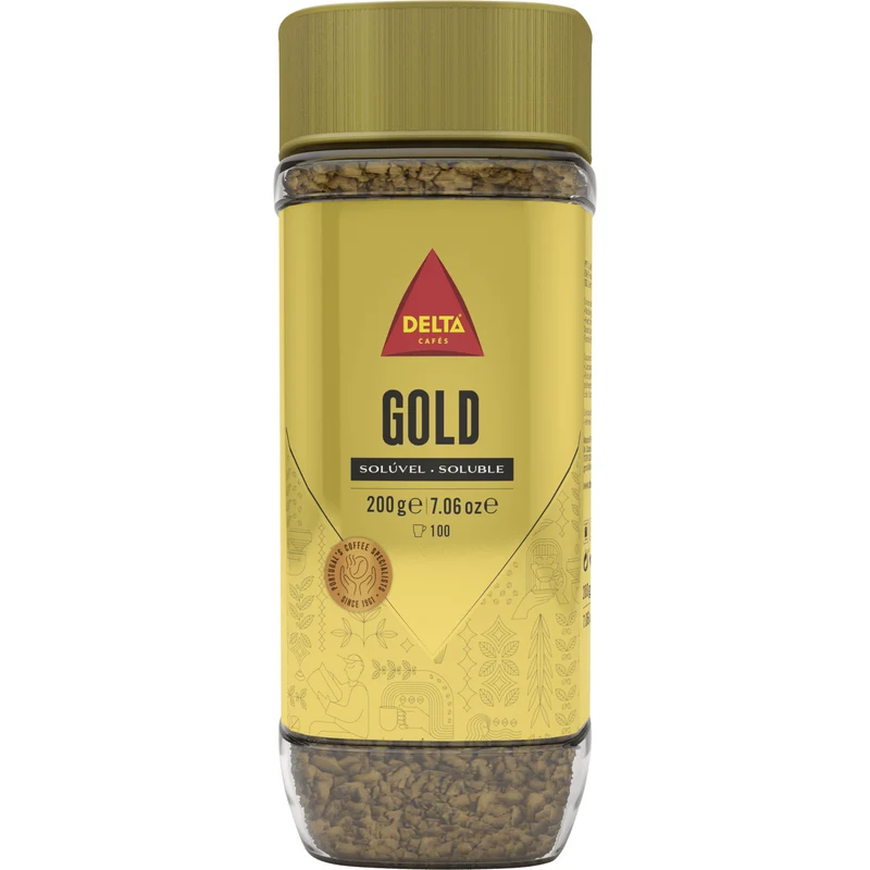 Delta Gran Café Gold Instant Coffee 200g