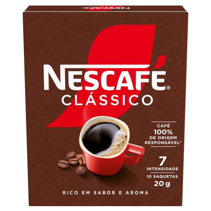 Nescafé Clássico Instant Coffee 10 x 2g Sticks